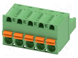 PCB connector, nominal cross section: 2.5 mm?, color: green,