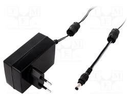 Power supply: switched-mode; 5VDC; 4A; Out: 5,5/2,1; 20W; Plug: EU