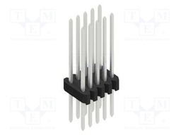 Connector: pin strips; pin header; male; PIN: 10; 1.27mm; THT; 2x5