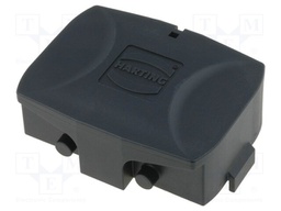 Protection cover; Han Eco Modular; size 10B; for double latch