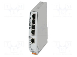 Switch Ethernet; unmanaged; Number of ports: 5; 9÷32VDC; RJ45