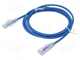 Connecting cable; PFM972; Len: 3m; RJ45; -20÷70°C; Cat: 6; Ømax: 6mm