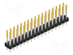 Connector: pin strips; pin header; male; PIN: 34; 2.54mm; THT; 2x17