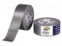 Tape: duct; W: 48mm; L: 25000mm; D: 0.2mm; silver; natural rubber