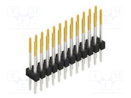 Connector: pin strips; pin header; male; PIN: 24; 2.54mm; THT; 2x12