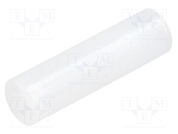 Spacer sleeve; LED; Øout: 5mm; ØLED: 5mm; L: 17.5mm; natural; UL94V-2
