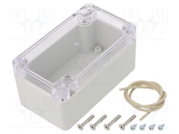 Enclosure: multipurpose; X: 65mm; Y: 115mm; Z: 55mm; Ritec; IP65