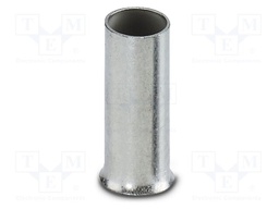 Tip: bootlace ferrule; non-insulated; copper; 6mm2; tinned; 10mm