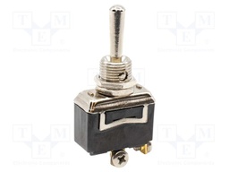 Switch: toggle; Pos: 2; SPST-NO; OFF-(ON); 15A/277VAC; 0÷85°C; ST1
