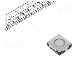 Push-button; SPST; Pos: 2; 0.02A/15VDC; SMD; none; OFF-(ON); 100mΩ