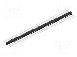 Connector: pin strips; pin header; male; PIN: 35; 2.54mm; SMT; 1x35