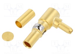 DIN-Signal coax f, solder/crimp, 50Ohm