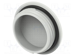 Stopper; polyamide; light grey; IP68; Entrelec; Gland: PG16; 6mm