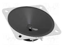 Loudspeaker; general purpose; 6W; 8Ω; 102.4x102.4x36.2mm; 17kHz