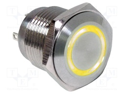 Switch: vandal resistant; Pos: 2; SPST-NO; 2A/48VDC; IP65; OFF-(ON)