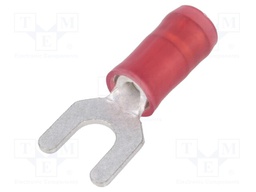Fork terminal; M3,5; Ø: 3.51mm; 0.3÷1.42mm2; crimped; for cable