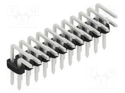Connector: pin strips; pin header; male; PIN: 22; 2mm; THT; 2x11
