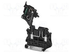 Splice terminal: rail; UT; 6.3A; 24V; screw terminal; PA; 0.14÷4mm2