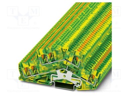 Splice terminal: rail; PTS; PA; L: 45.8mm; terminals: 6; W: 5.2mm