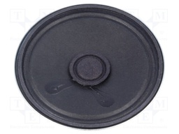 Loudspeaker; miniature; 0.5W; 8Ω; Ø57x12.5mm; 0÷5000Hz; Ø: 57mm