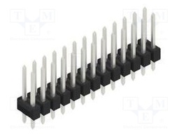 Connector: pin strips; pin header; male; PIN: 26; 2.54mm; THT; 2x13