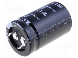 Capacitor: electrolytic; low impedance; SNAP-IN; 470uF; 400VDC