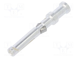 Contact; female; 0.75mm2; 18AWG; silver plated; crimped; bulk; 10A