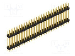 Connector: pin strips; pin header; male; PIN: 72; 2.54mm; THT; 2x36