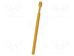 Test needle; Operational spring compression: 4mm; 5A; Ø: 2mm; 0.6N