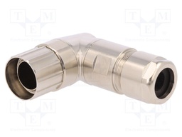 Enclosure: for circular connectors; for cable; internal thread