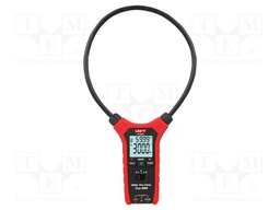 AC digital clamp meter; LCD; VAC: 6/60/600V; True RMS; Ø: 457mm