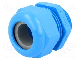 Cable gland; M32; IP68; Mat: polyamide; blue; UL94V-0