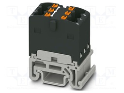 Splice terminal: rail; 17.5A; 500V; push-in; PA; 0.14÷2.5mm2; TS15