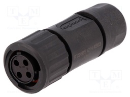 Connector: circular; Series: eco|mate Aquarius; plug; female; 500V
