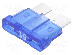 Fuse: fuse; 15A; 32VDC; automotive; 19.1mm