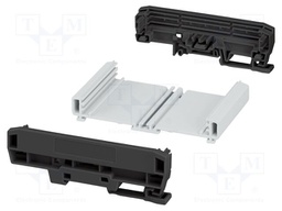 Enclosure: for DIN rail mounting; Y: 127.8mm; X: 83.8mm; Z: 39.45mm