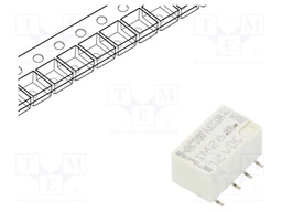 Relay: electromagnetic; DPDT; Ucoil: 12VDC; 0.5A/125VAC; 2A/30VDC