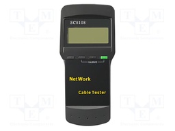 Tester: wiring system; LCD; Measured cable l: max.300m; RJ12,RJ45