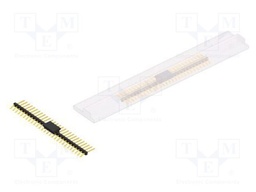 Connector: pin strips; pin header; male; PIN: 28; 2mm; SMT; 1x28