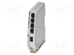 Switch Ethernet; unmanaged; Number of ports: 5; 9÷32VDC; IP30