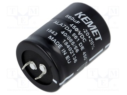 Capacitor: electrolytic; 560uF; 450VDC; ESR: 275.2mΩ; SNAP-IN; ±20%