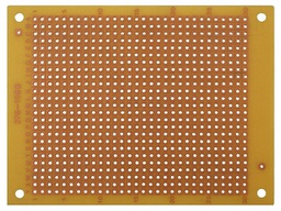 Board: universal; single sided,prototyping; W: 71mm; L: 94mm