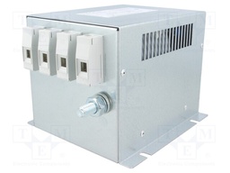 Filter: anti-interference; three-phase; 520VAC; screw; 64A