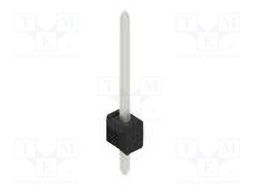 Connector: pin strips; pin header; male; PIN: 1; 2.54mm; THT; 1x1