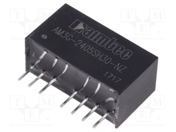 Converter: DC/DC; 3W; Uin: 18÷36V; 5VDC; Iout: 600mA; SIP8; 4.9g