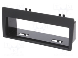 Radio mounting frame; Citroën; 1 DIN; black