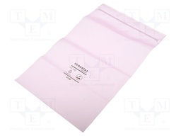 Protection bag; ESD; L: 80mm; W: 76mm; D: 75um; Features: self-seal