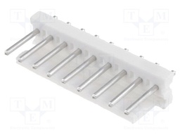 Socket; wire-board; male; MTA-156; 3.96mm; PIN: 9; THT; tinned