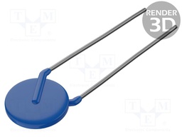 TVS Varistor, 550 V, 745 V, B722 StandarD Series, 1.5 kV, Disc 14mm, Metal Oxide Varistor (MOV)