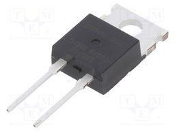 Diode: rectifying; THT; 600V; 10A; Package: tube; TO220AC; 30ns; 60W